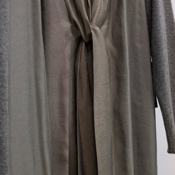Annette Gortz AW/21 Ship Olive Sheath Grey Tie Dress - Picture 9 of 12